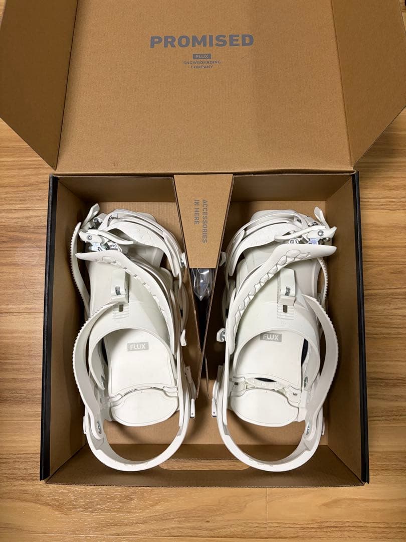 FLUX XF スノーボードビンディング ホワイト