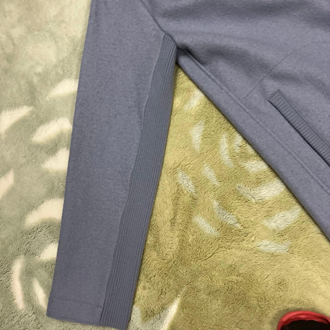 お値引きしました！モラビト　フード付きライトブルーハーフコート