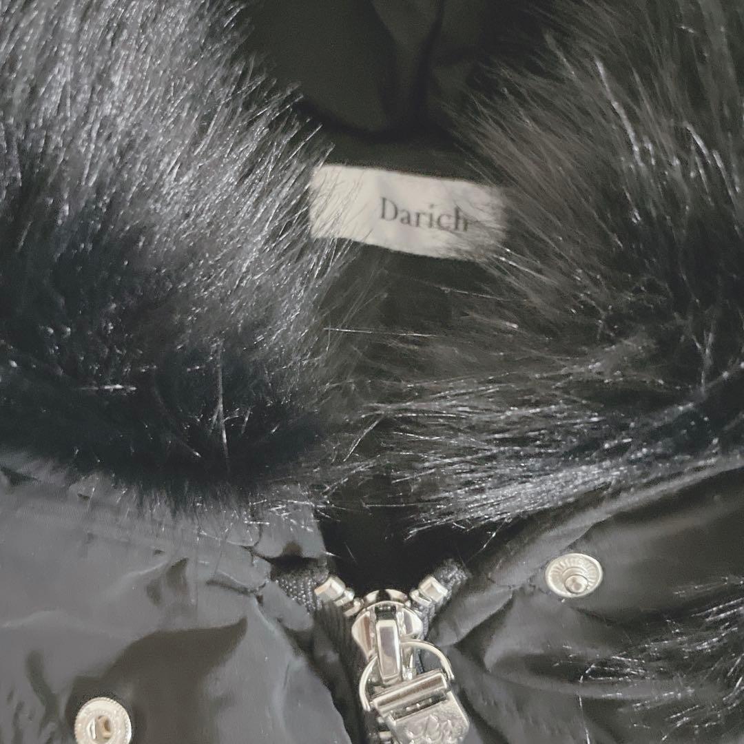 Darich ダーリッチ レディミディダウンコート ブラック