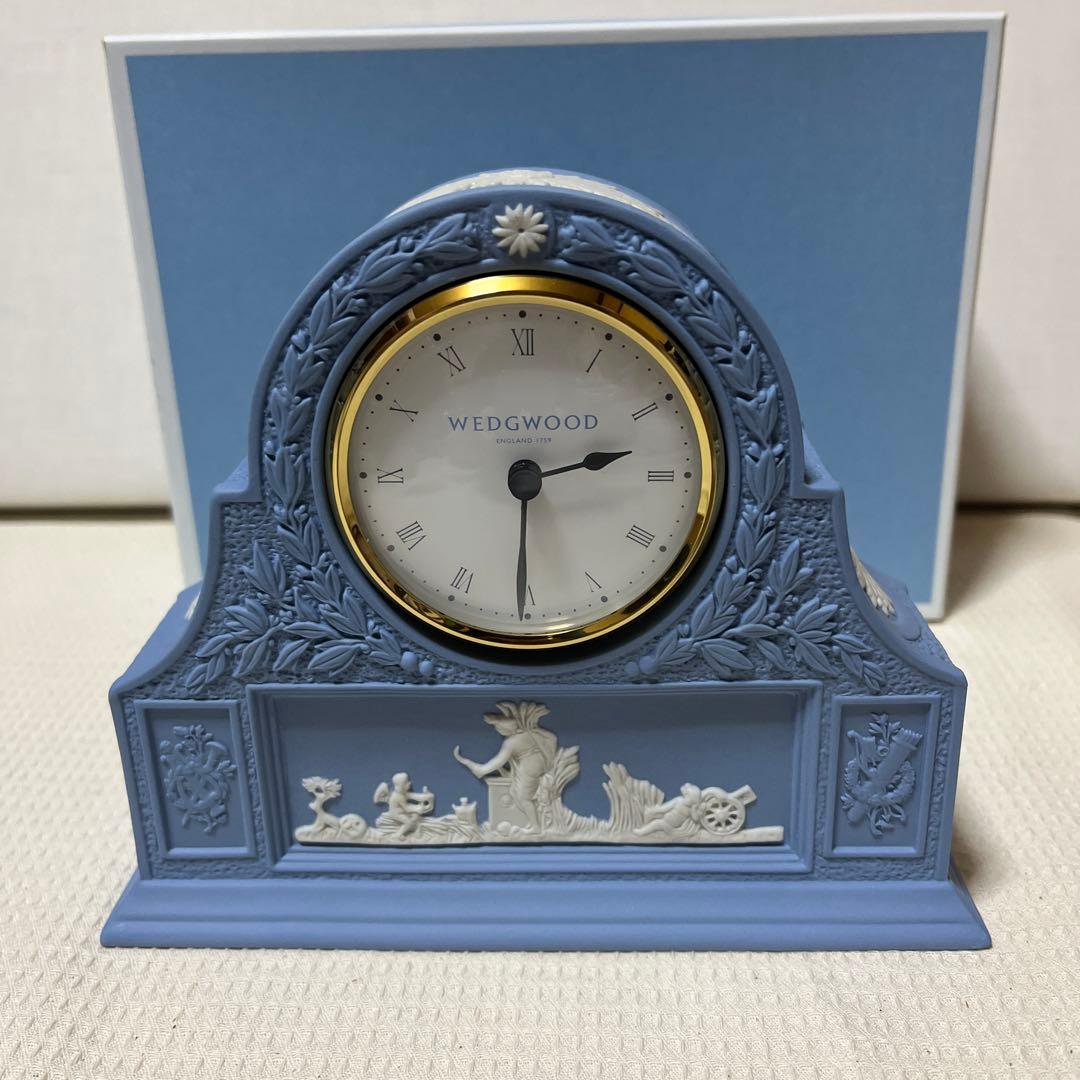  ジャスパーPB マントルク　置時計