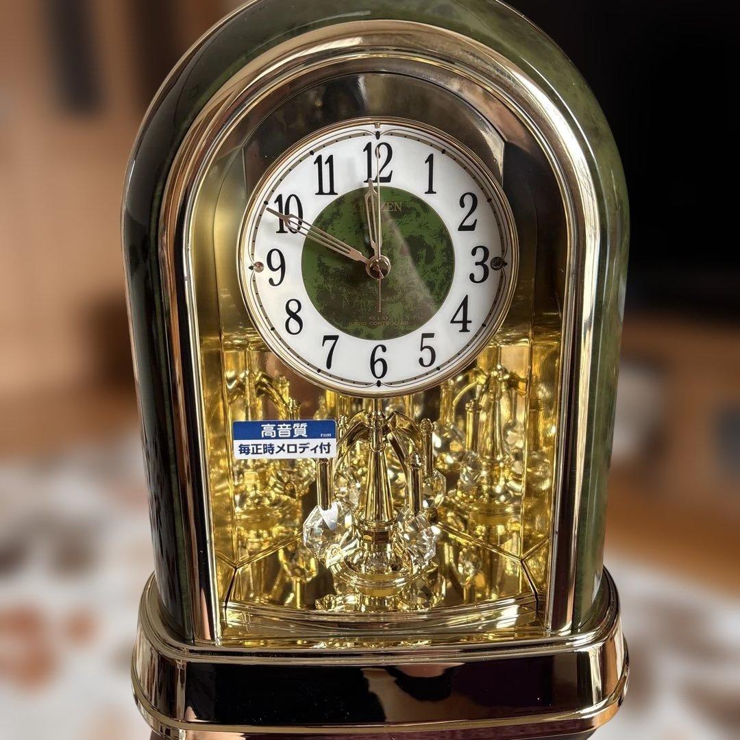 CITIZEN 電波時計 メロディ付き 置時計