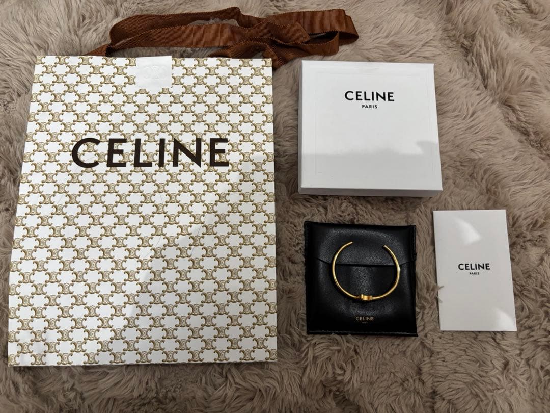 CELINE/セリーヌ トリオンフ ブレスレット ゴールド