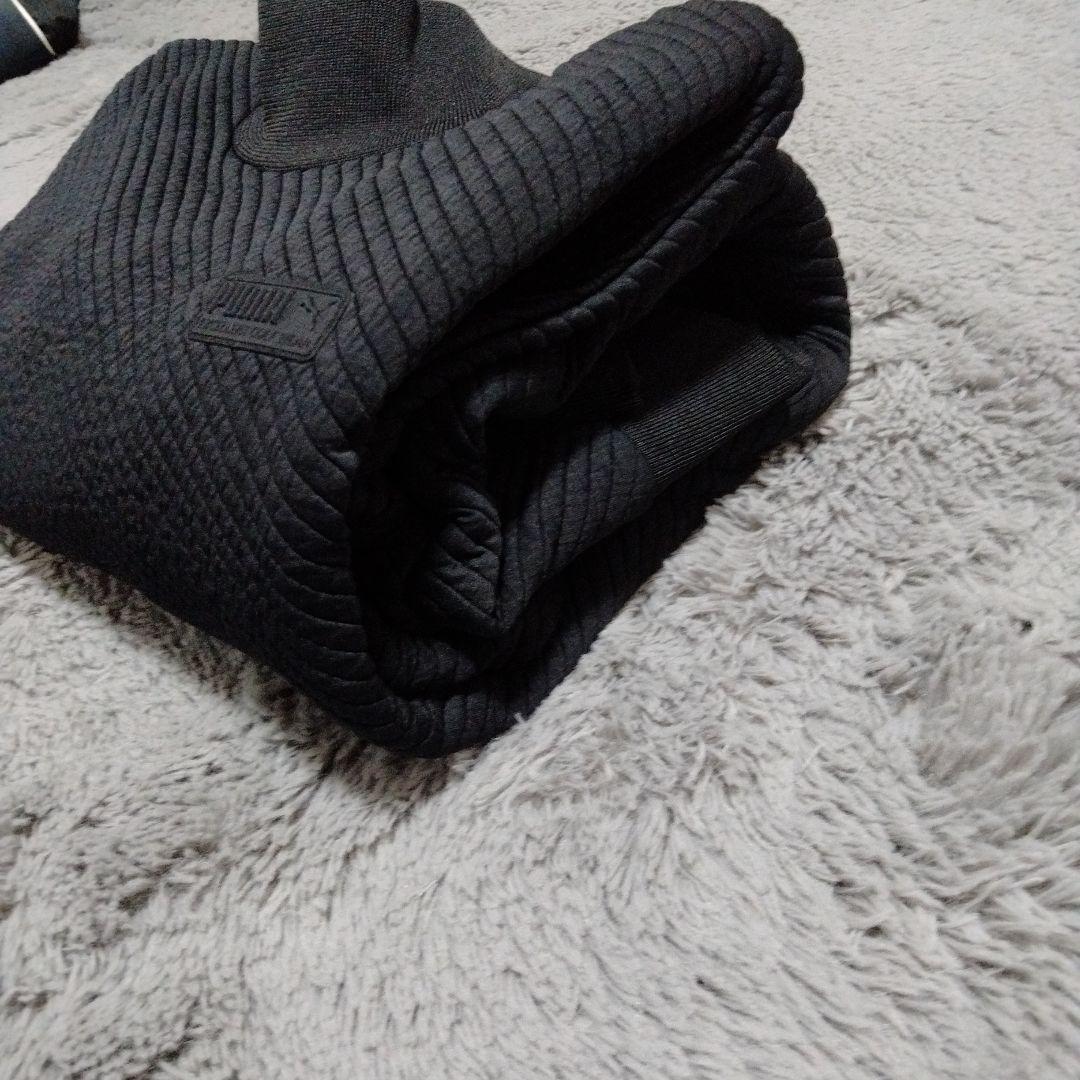 【極美品】PUMA♡型押し♡モックネック♡ワンピース♡LL　ゴルフ/スポーツ