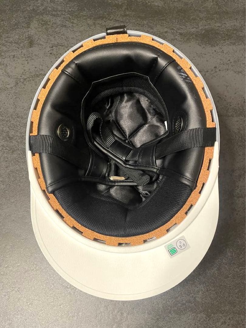 コルク半　富士　日章　カスタム　マーシャル　半キャップ　ヘルメット　バイク用