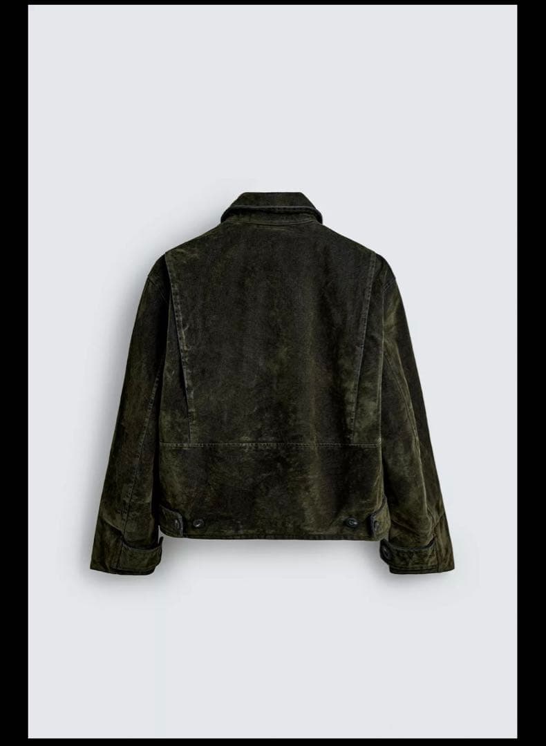 た*び様 ZARA ベロアツイルジャケット　Mサイズ