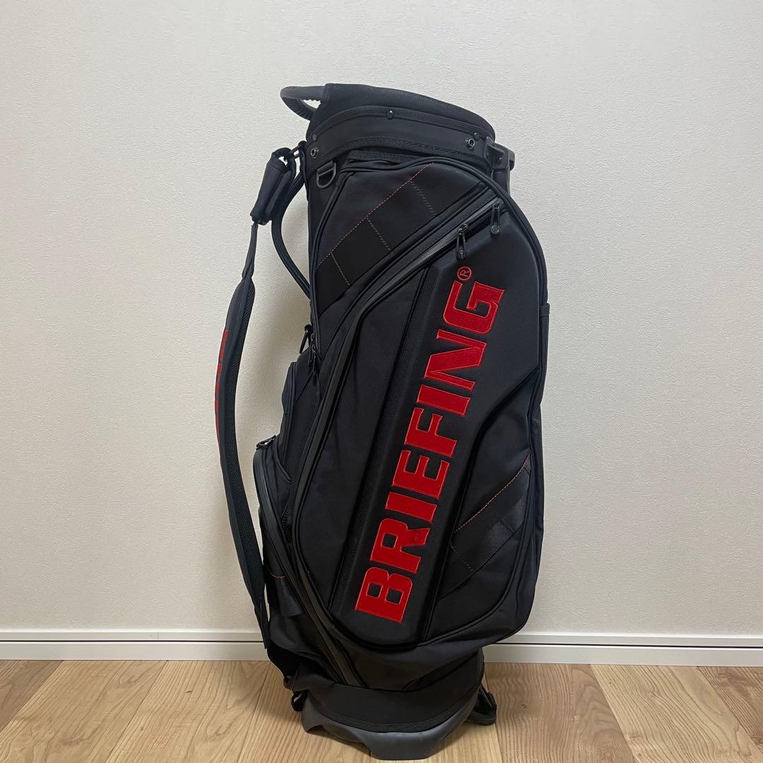 【超美品】ブリーフィング CR-10 キャディバッグ CR-4 ブラック