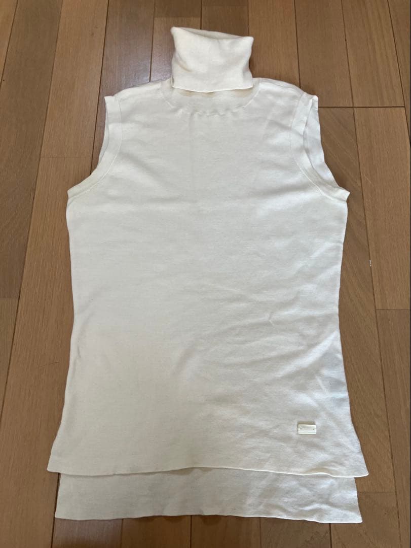 フォクシー　ブティックライン　ノースリーブ　ハイネック　ニット 38