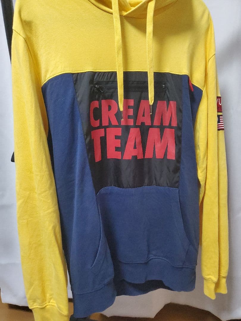 希少　ウータンクラン　CREAM TEAM パーカー WU36 CYCLING