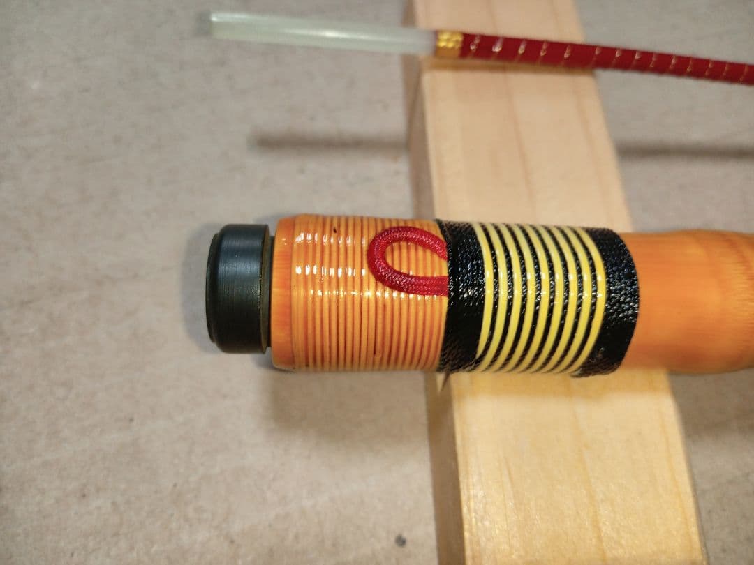 チヌ竿　筏竿　 手作り　布袋竹