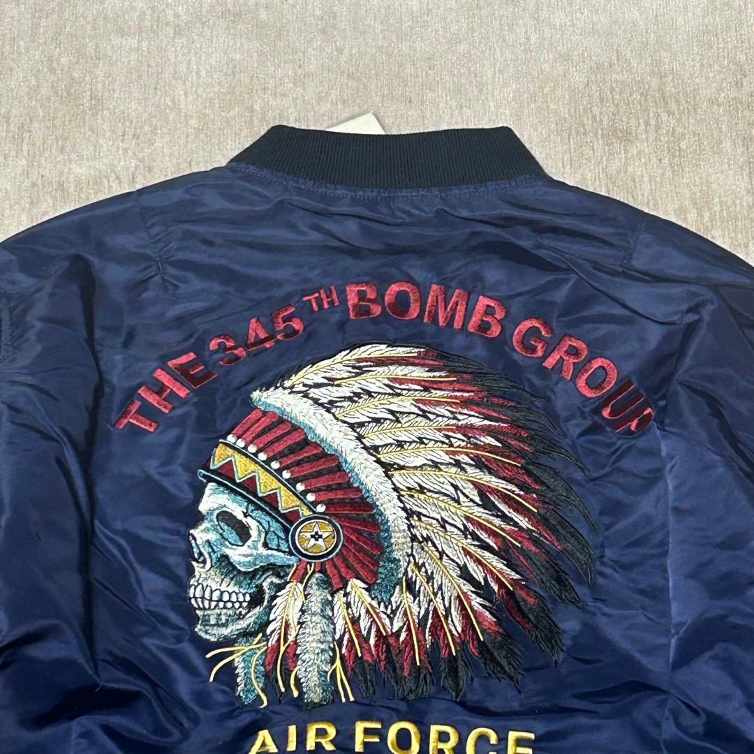 未使用　タグ付き　karaku VIP CLUB フライトジャケット　ネイティブ