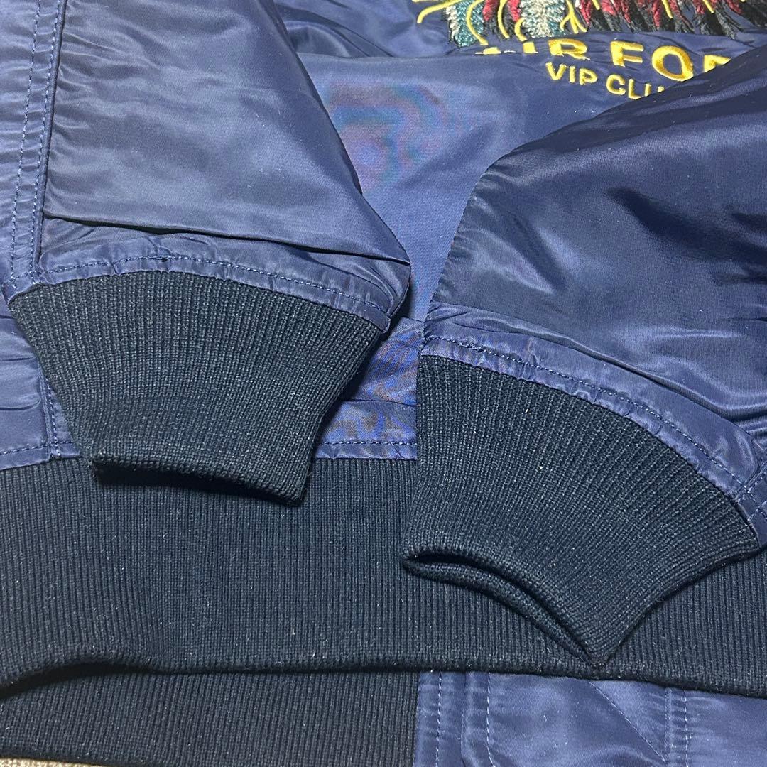 未使用　タグ付き　karaku VIP CLUB フライトジャケット　ネイティブ