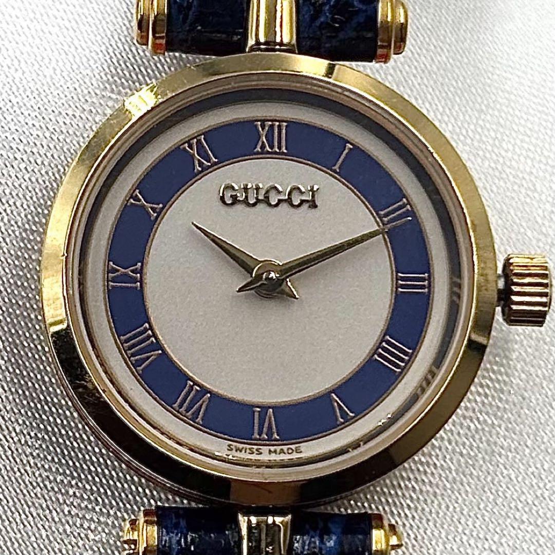 稼働品 GUCCI グッチ 腕時計 レディース 2000L GG y2k 311