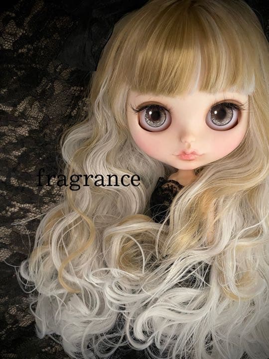 #4-10-3 ♡カスタムアイシードール♡ 海外ドール　ブロンドシルバーmix