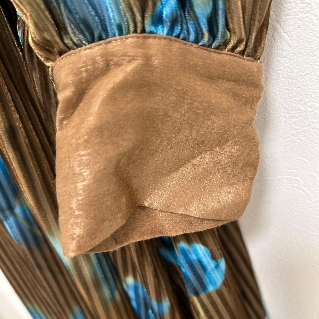 ワンピース Ameri VINTAGE MILA VELOUR CUT DRESS M