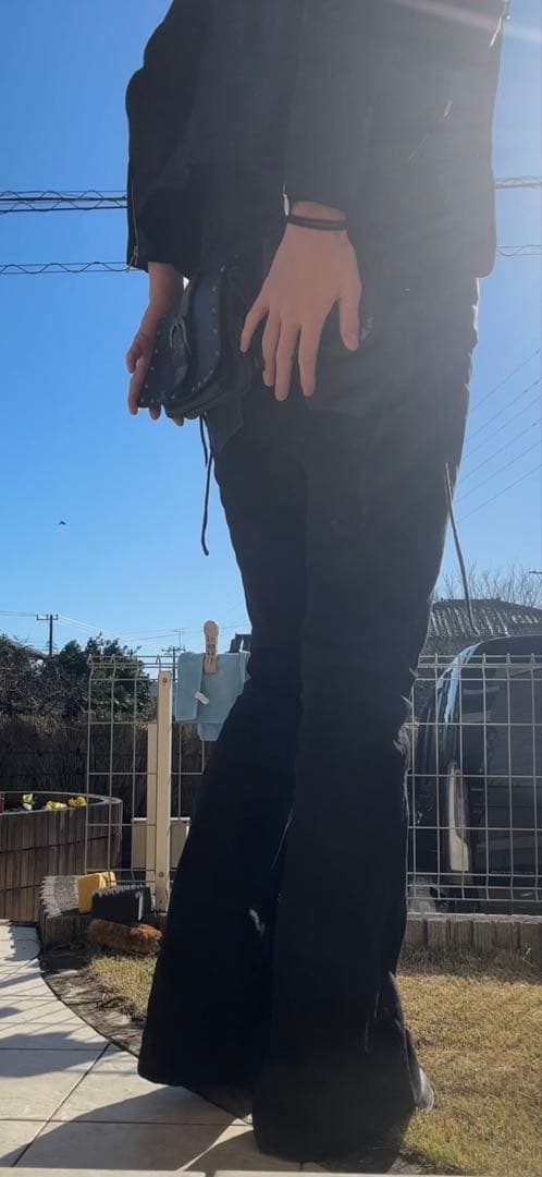 00s Tornado Mart Python Leather bag v系