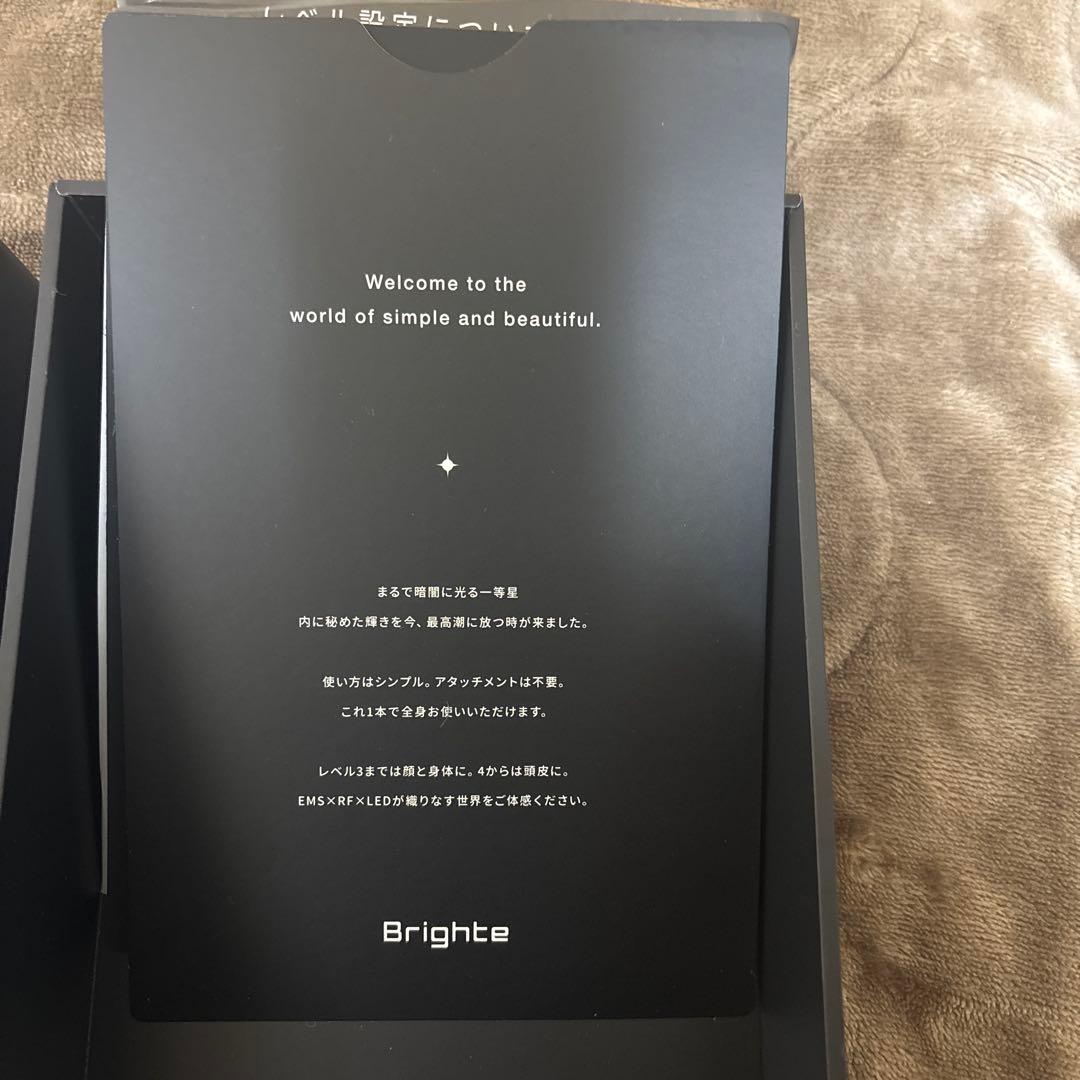 Brighte EMS LED 美顔器