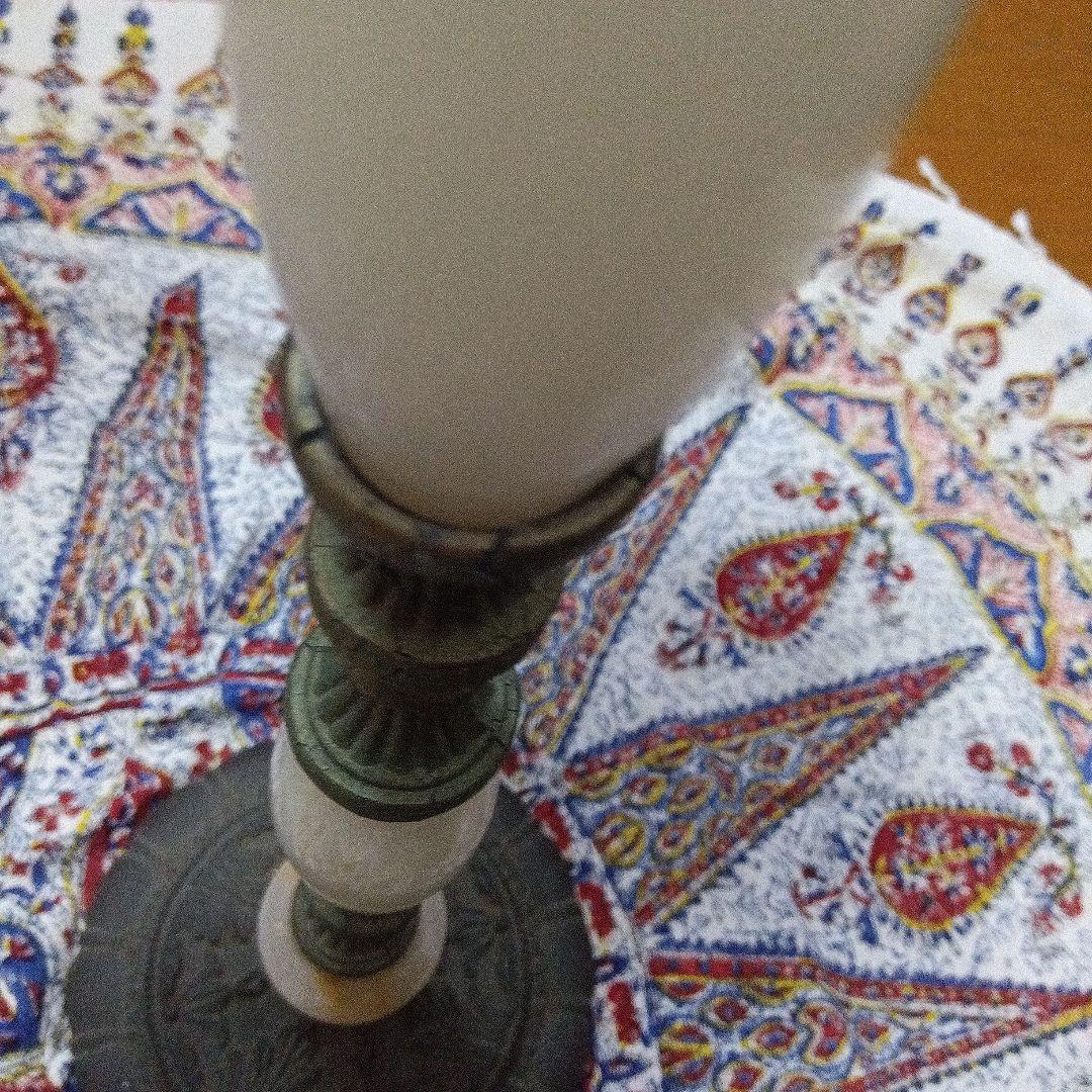 アンティーク ヨーロピアンクリスタルガラス スタンド灰皿