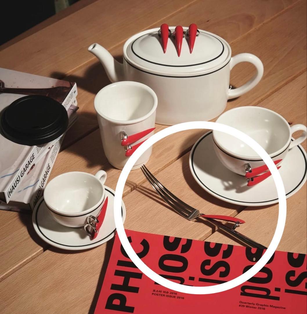 新品未使用 Nuflaat ネイル フォーク