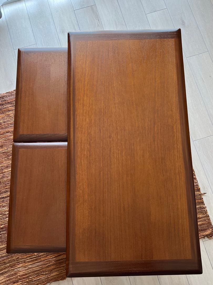 60s G-PLAN チーク　ネストテーブル　北欧　アメリカ　VINTAGE