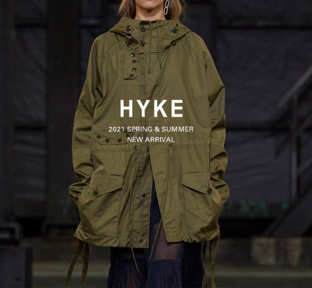 HYKE N/C MILITARY JACKET サイズ1