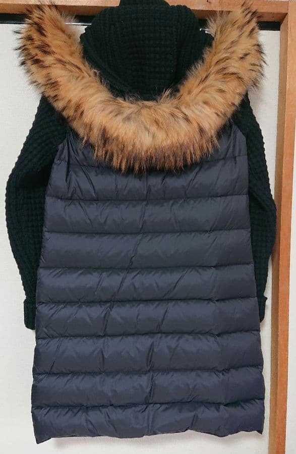 BARKダッフルコート ニットダウン S