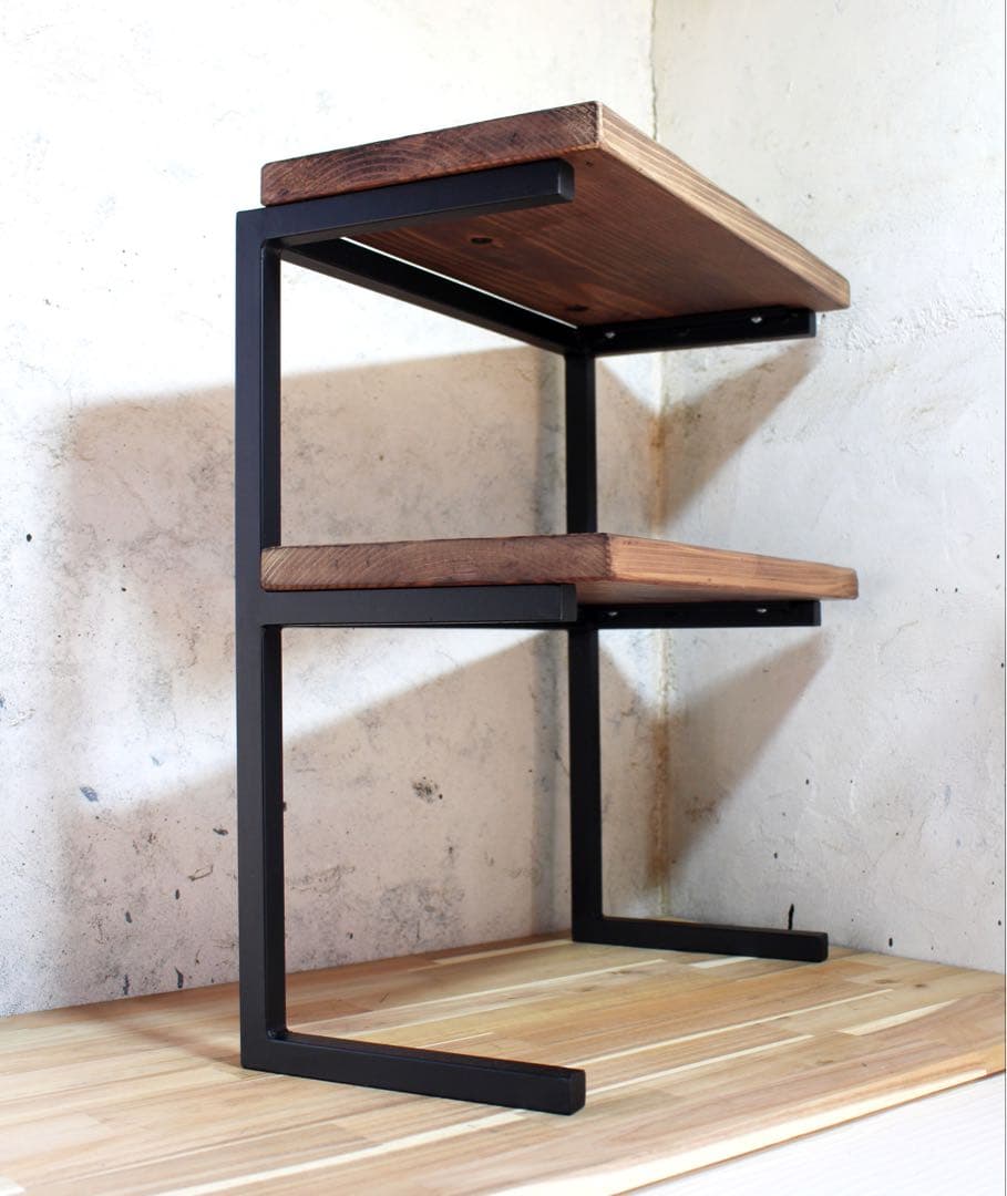 アイアン2段トースターラック