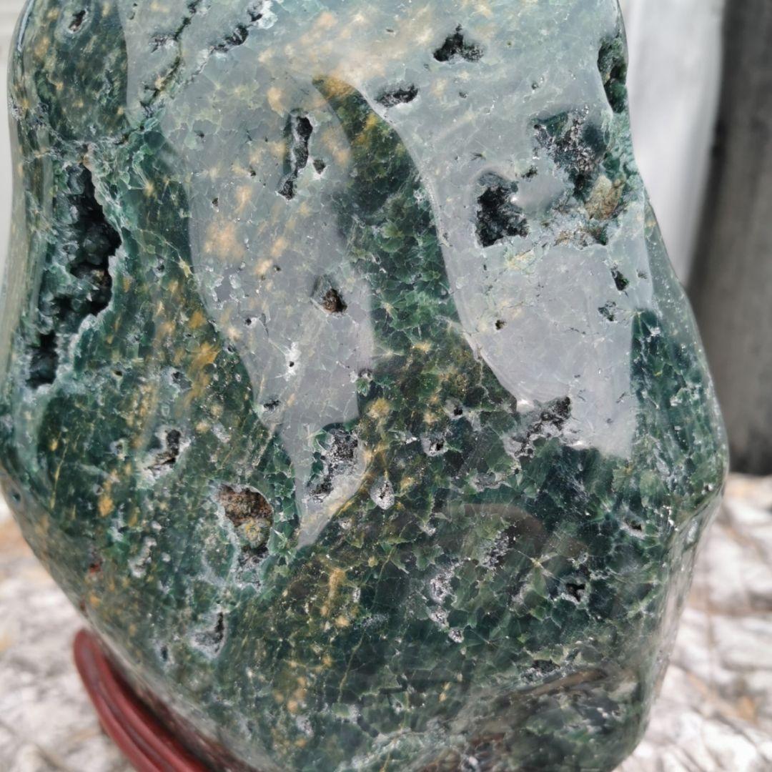 オーシャンジャスパー　鑑賞石　石　置物　オブジェ　インテリア