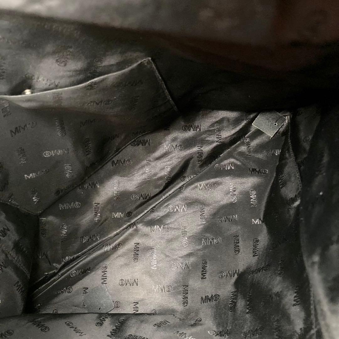 low✨ MM6メゾンマルジェラ ジャパニーズ クラシック バッグ 黒