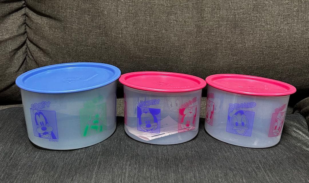 タッパーウェア　ディズニーセット