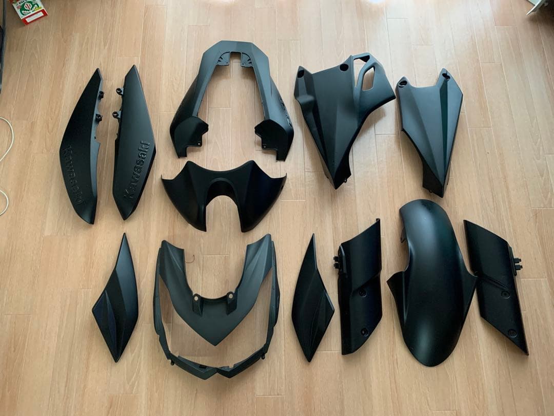 Kawasaki Z1000 D型 マットブラックカウル