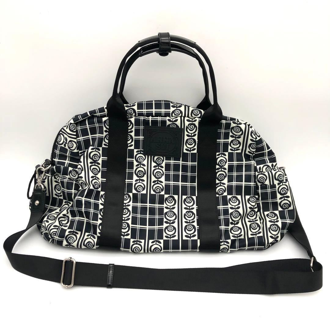 R【極美品】ANNASUI アナスイ　ボストンバッグ　ジャーニー 希少