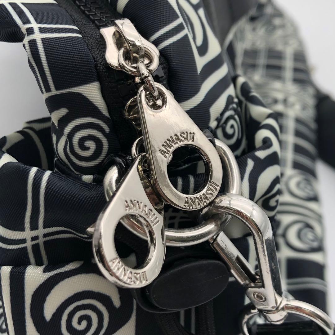 R【極美品】ANNASUI アナスイ　ボストンバッグ　ジャーニー 希少