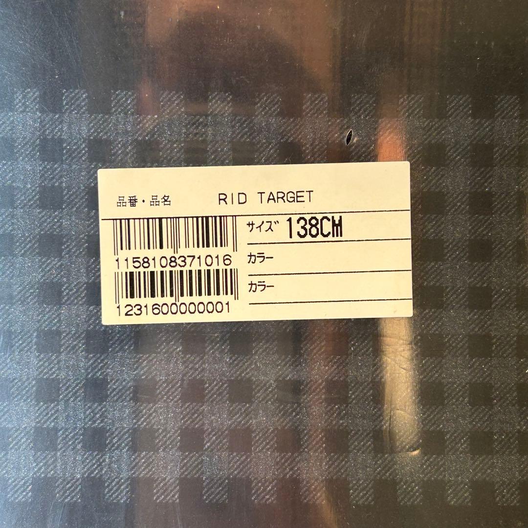 ◇シュリンク付未使用品◇ RIDE TARGET 138cm スノーボード