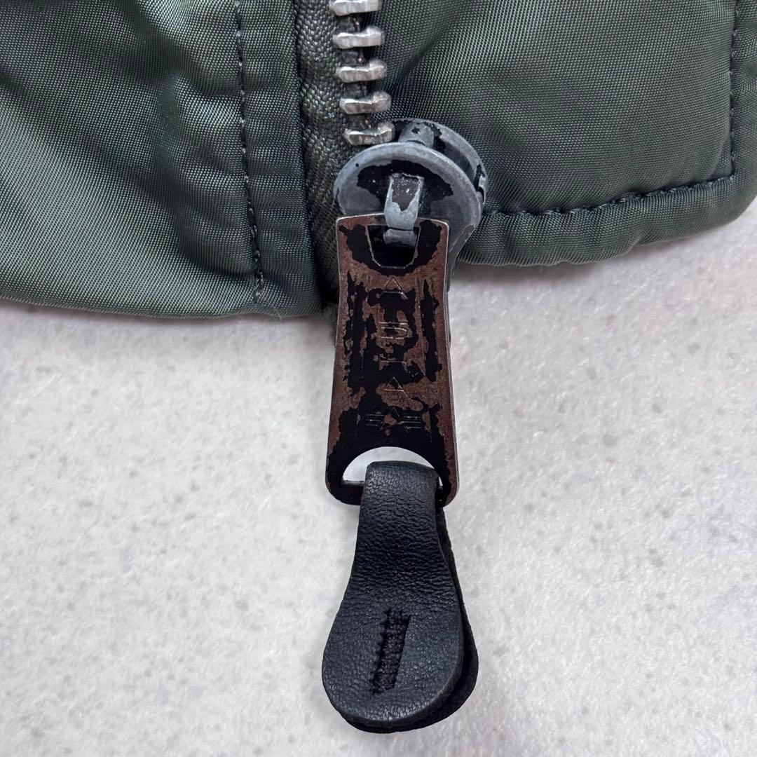 ALPHA INDUSTRIES ma1 ground crew USA製 XL