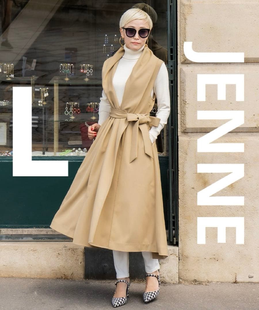 【asarin】JENNE パリジェンヌ　フレアジレ