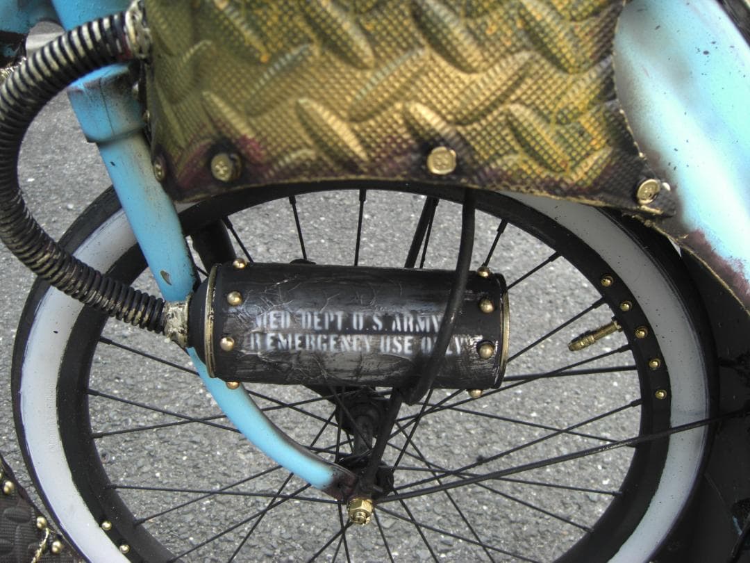 ブリヂストン 三輪車 改造自転車 トライク キックバイク ハーレー