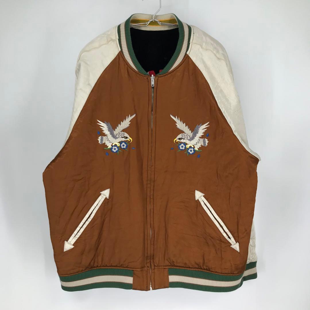 VANDY the PINK スカジャン　XL ベロア　リバーシブル