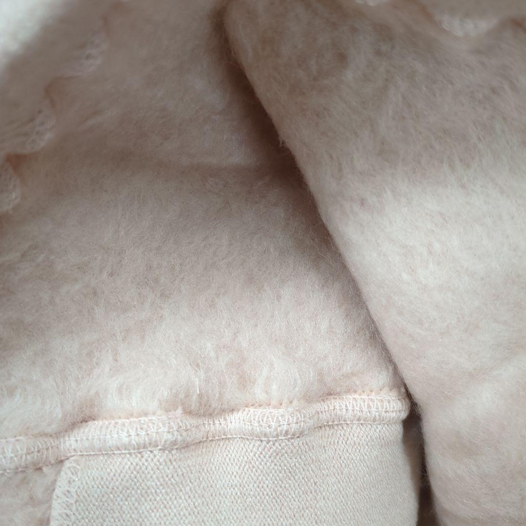 レディース　ワシオ式もちはだ肌着　上下セット　Lサイズ　極厚地　ピーチ