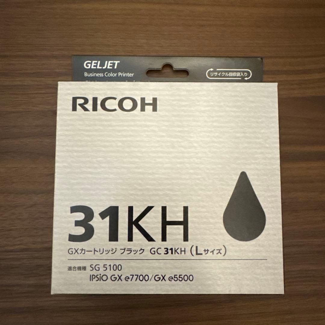 セール　新品　純正RICOH 31シリーズ インクカートリッジ 4色セット