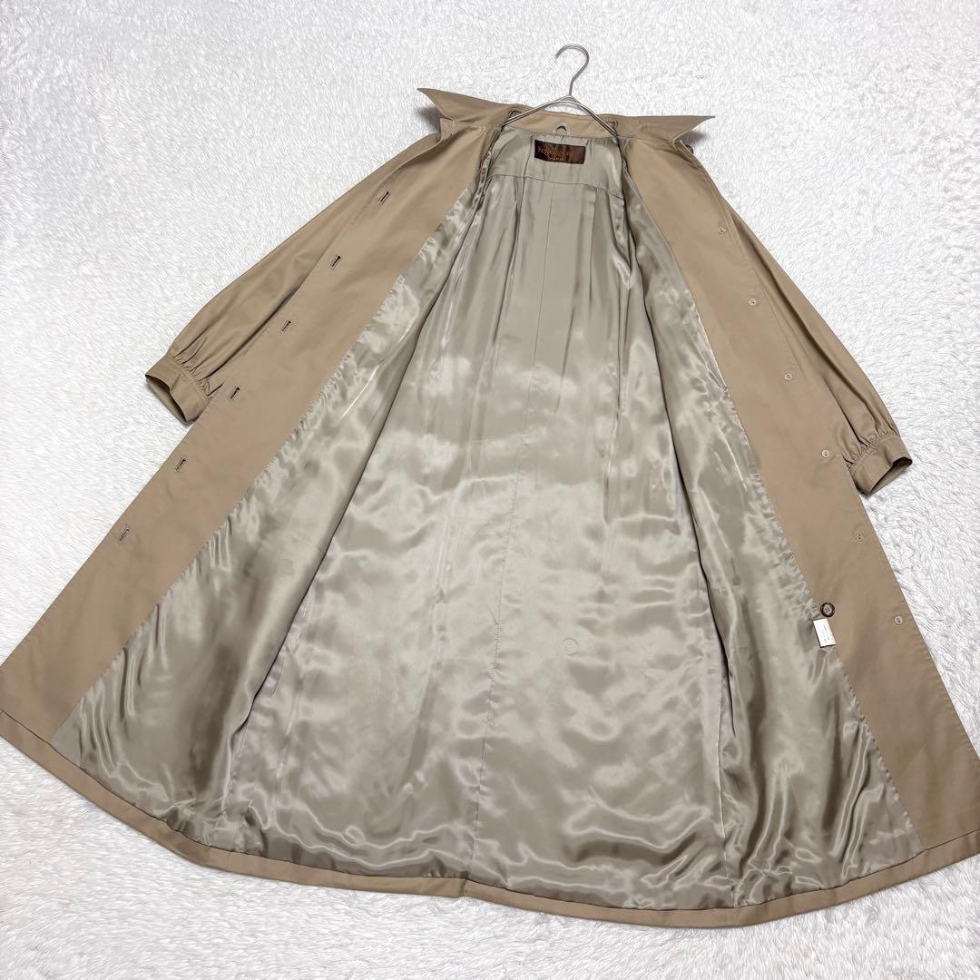 【美品】イヴサンローラン スプリング コート シャツドレス 上品 高級感 春