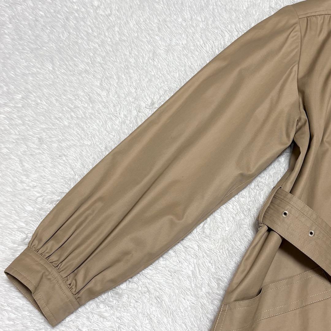 【美品】イヴサンローラン スプリング コート シャツドレス 上品 高級感 春