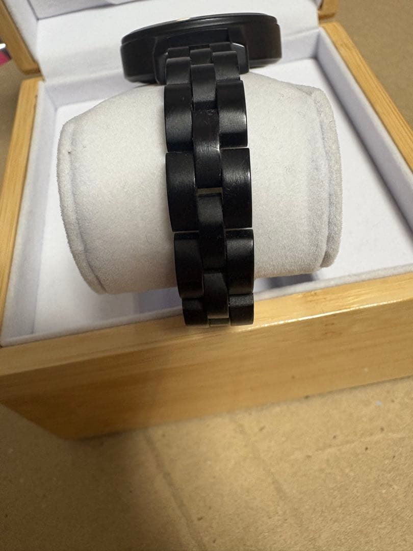 【お値下げ】NOZ 時計 アラベスク 天然木バンド 36mm