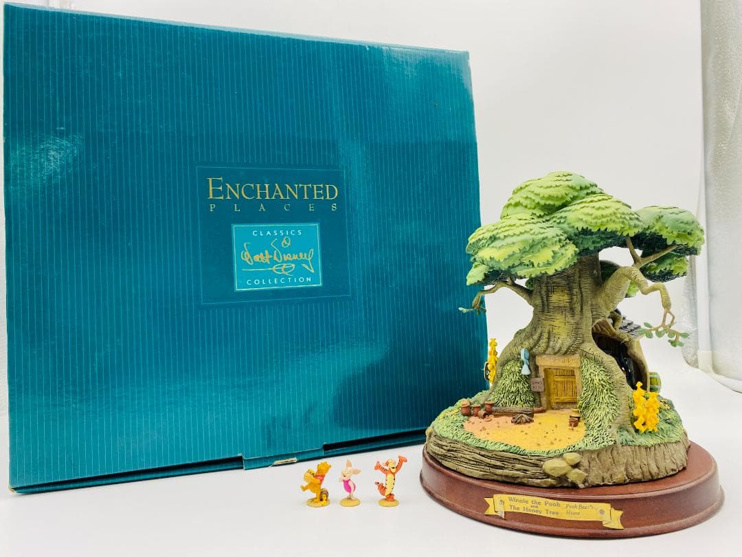 ディズニー WDCC くまのプーさん ツリーハウス ミニフィギュア３体