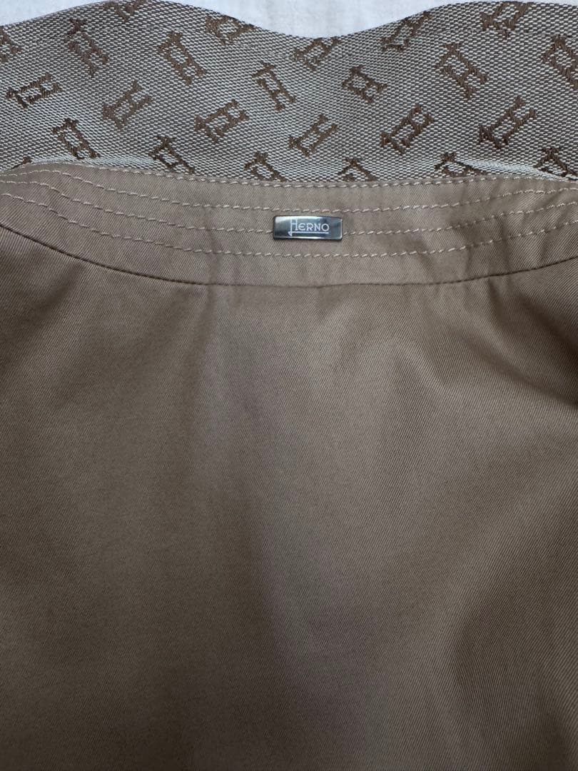 Herno ヘルノ　トレンチコート　キャメル　48サイズ