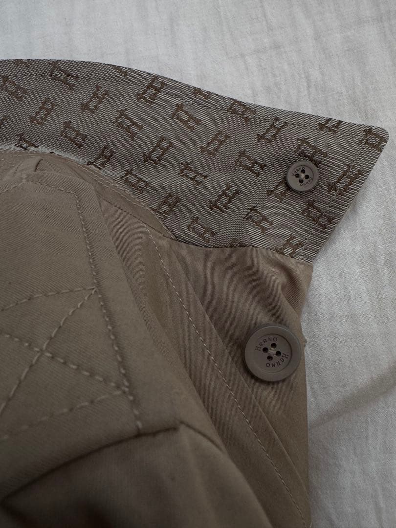 Herno ヘルノ　トレンチコート　キャメル　48サイズ