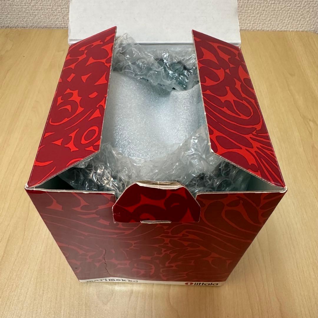  marimekko マリボウル ラージ sea Blue 箱あり