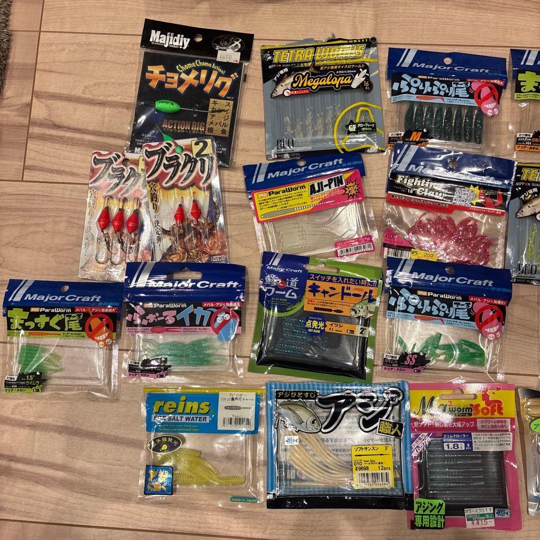 アジング引退セット　ワーム　ルアー　新品多数　VS-7055N