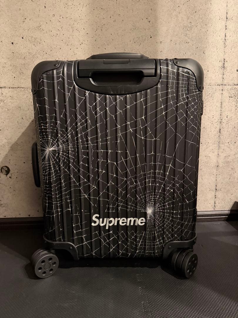 SUPREME×RIMOWA キャリーケース 保証書など付属品完備