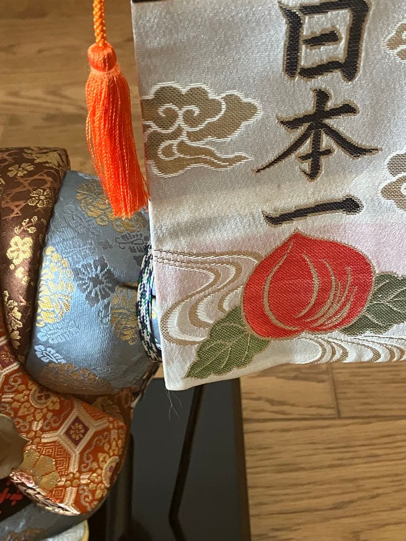 御人形司　原米洲　桃太郎　無形文化財技術保存　五月人形