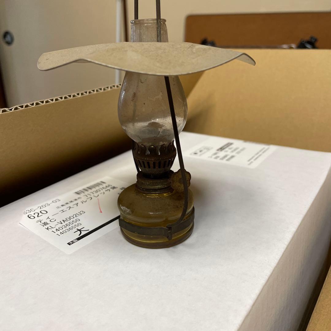 オイルランタン ブロンズ 約15cm